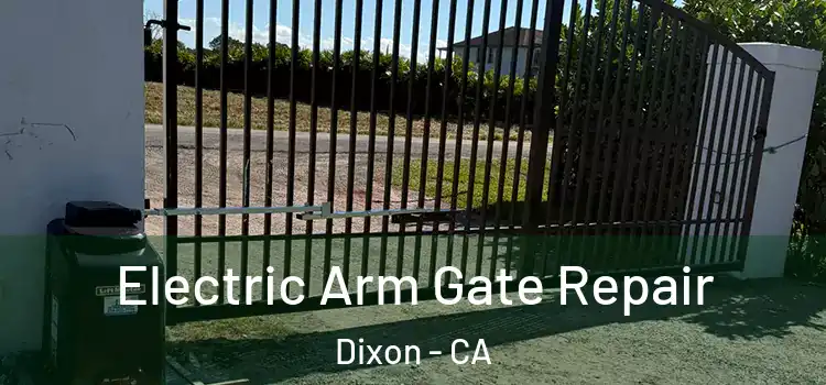  Electric Arm Gate Repair Dixon - CA